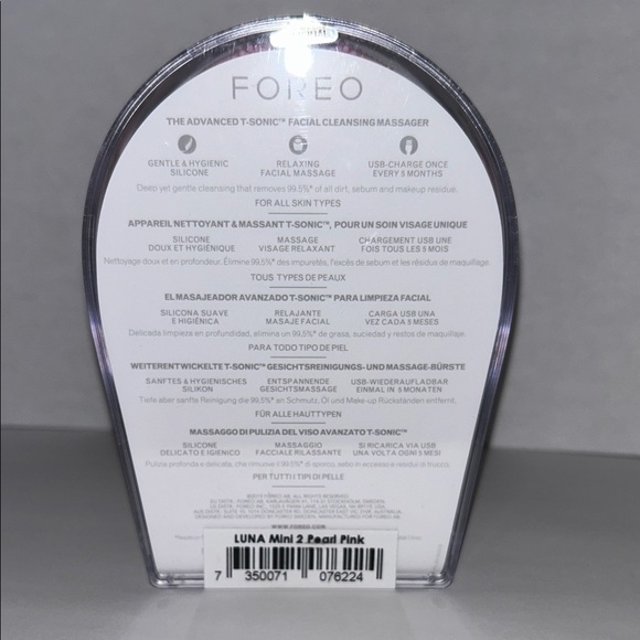 FOREO Luna Mini 2 Sonic Cleanser in Pink - Picture 3 of 4